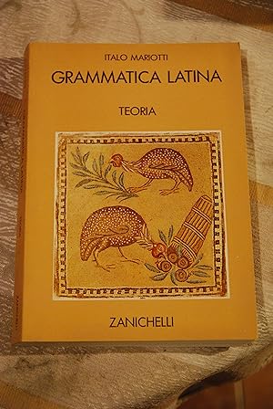 Seller image for grammatica latina teoria NUOVISSIMO for sale by STUDIO PRESTIFILIPPO NUNZINA MARIA PIA