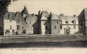 Ansichtskarte / Postkarte Carrouges Orne, Schloss