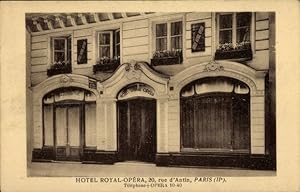 Ansichtskarte / Postkarte Paris XI, Hotel Royal Opera, Rue d'Antin