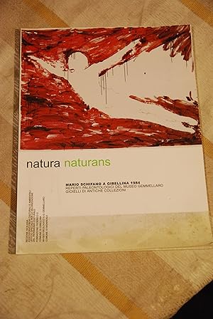 Imagen del vendedor de natura naturans a gibellina NUOVO a la venta por STUDIO PRESTIFILIPPO NUNZINA MARIA PIA