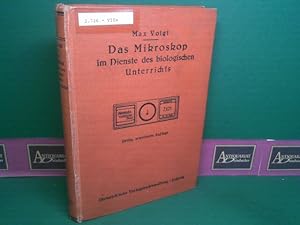 Seller image for Das Mikroskop im Dienste des biologischen Unterrichts. for sale by Antiquariat Deinbacher