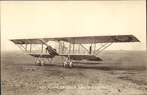 Ansichtskarte / Postkarte Französisches Militärflugzeug Caudron G3 Sport