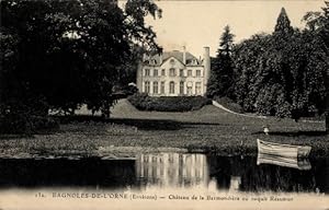 Ansichtskarte / Postkarte Bagnoles de l'Orne Orne, Schloss