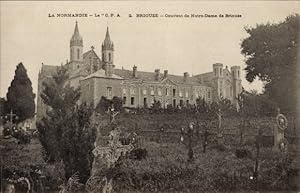 Ansichtskarte / Postkarte Briouze Orne, Blick zum Kloster, Notre Dame de Briouze