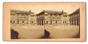 Stereo-Fotografie unbekannter Fotograf, Ansicht Paris, vue de Ecole National