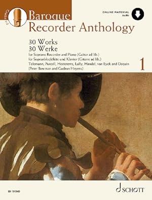 Image du vendeur pour Baroque recorder anthology 1 mis en vente par CONTINUO Noten-Buch-Versand