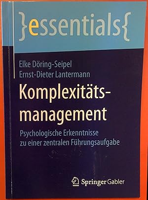 Imagen del vendedor de Komplexittsmanagement. Psychologische Erkenntnisse zu einer zentralen Fhrungsaufgabe a la venta por biblion2