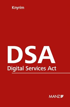 Seller image for DSA - Digital Services Act for sale by moluna