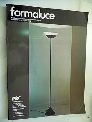 FORMALUCE rivista di illuminazione e industrial design anno XVI n° 85 Aprile 1982