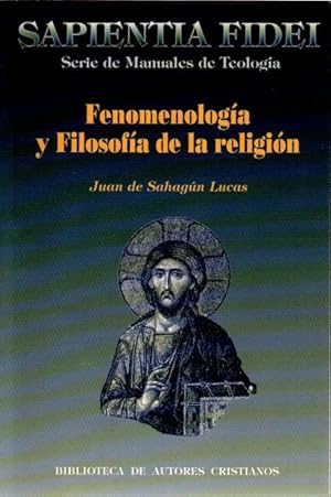 Immagine del venditore per Fenomenologa y filosofa de la religin . venduto da Librera Astarloa