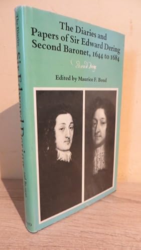 Image du vendeur pour The diaries and papers of Sir Edward Dering, Second Baronet, 1644 to 1684 (House of Lords Record Office occasional publications ; no. 1) mis en vente par Parrott Books