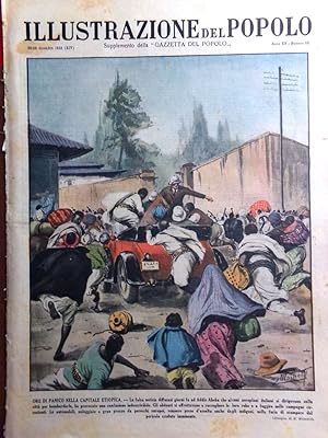 Immagine del venditore per Illustrazione del Popolo 28 Dicembre 1935 Hoare Radio Etiopia Montgomery Allan venduto da Leggendo la storia
