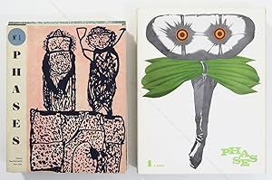 Bild des Verkufers fr PHASES. Cahiers internationaux de recherches littraires et plastiques (1954-1975) zum Verkauf von Librairie-Galerie Dorbes Tobeart