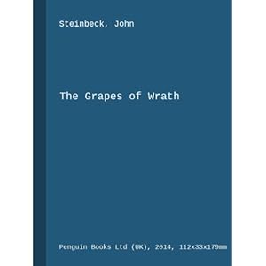 Immagine del venditore per The Grapes of Wrath venduto da ISIA Media Verlag UG | Bukinist