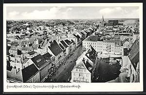 Ansichtskarte Frankfurt /Oder, Gesamtansicht von der Marienkirche