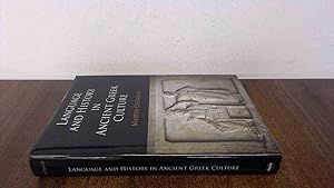 Image du vendeur pour Language and History in Ancient Greek Culture mis en vente par BoundlessBookstore