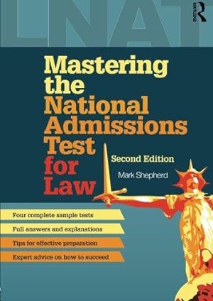 Image du vendeur pour Mastering the National Admissions Test for Law mis en vente par WeBuyBooks