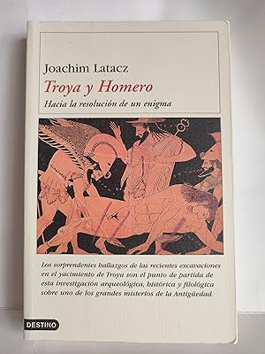 Seller image for Troya y Homero. Hacia la resolucin de un enigma. for sale by TURCLUB LLIBRES I OBRES