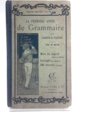 Seller image for La Premiere Annee De Grammaire for sale by World of Rare Books