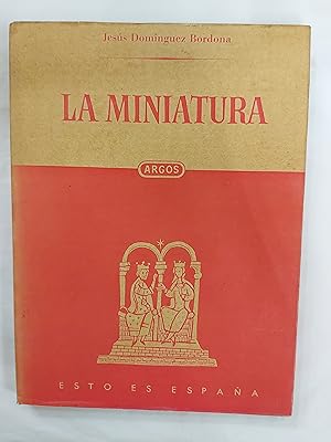 Imagen del vendedor de La miniatura a la venta por Libreria Cao