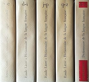 Dictionnaire de la langue francaise. 4 volumes + Supplément / 4 Bände + Supplementband. Tome 1 / ...