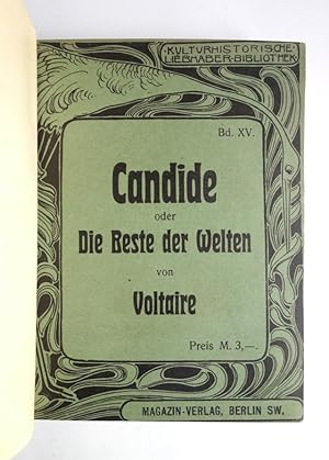 Candide oder die Beste der Welten. Philosophischer Roman.