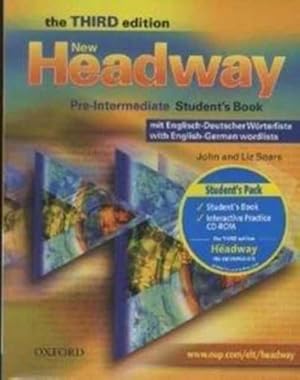 Immagine del venditore per New Headway, Pre-Intermediate Student's Book, w. English-German wordlists + CD-ROM venduto da Rheinberg-Buch Andreas Meier eK