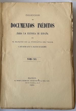 Imagen del vendedor de COLECCIN DE DOCUMENTOS INEDITOS PARA LA HISTORIA DE ESPAA. Tomo XCI. Correspondencia de Felipe II con sus embajadores en la Corte de Inglaterra, 1558 a 1584. IV a la venta por Fbula Libros (Librera Jimnez-Bravo)