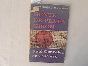 Imagen del vendedor de Gente de Playa Girn. Premio d ecuento 1962. a la venta por Librera "Franz Kafka" Mxico.