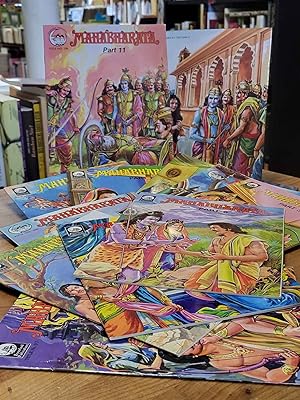 Imagen del vendedor de Mahabharata - Part 1 - Part 12 (Konvolut von 12 Heften), a la venta por Antiquariat Orban & Streu GbR