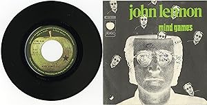 "John LENNON" Mind games / Meat City / SP 45 tours original français PATHE MARCONI 2C 008-05.494 ...