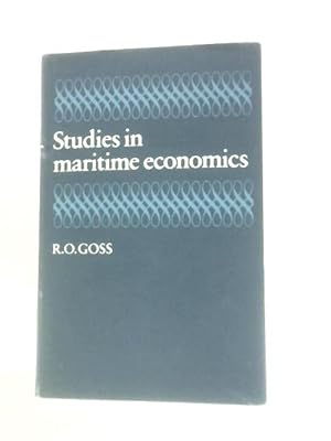 Bild des Verkufers fr Studies in Maritime Economics zum Verkauf von World of Rare Books