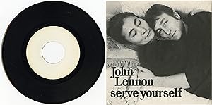 "John LENNON Serve yourself / John & Yoko Interview" Unofficial release (limited edition n° 0510 ...