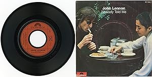 "John LENNON Nobody told me / Yoko ONO O'Sanity / SP 45 tours original français POLYDOR 817 254-7...