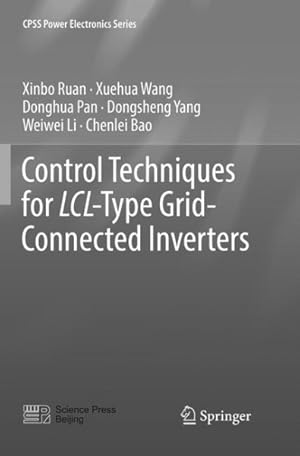 Immagine del venditore per Control Techniques for Lcl-type Grid-connected Inverters venduto da GreatBookPrices