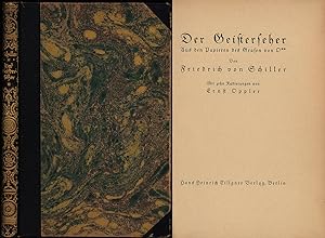 Der Geisterseher. Aus den Papieren des Grafen von O**. Mit zehn Radierungen von Ernst Oppler.