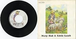 "WINGS" Mary had a little lamb / Little woman love / SP 45 tours original français / APPLE-PATHE ...