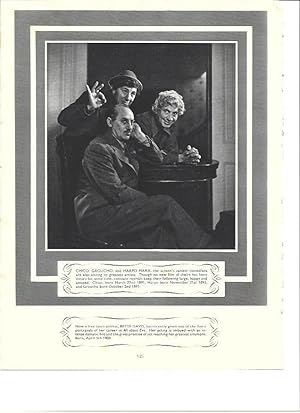 Imagen del vendedor de LAMINA 36494: Groucho, Chico y Harpo Marx a la venta por EL BOLETIN