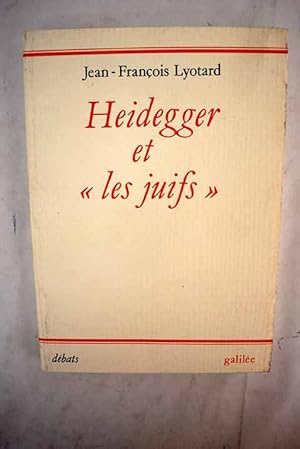 Image du vendeur pour Heidegger et les juifs mis en vente par Alcan Libros