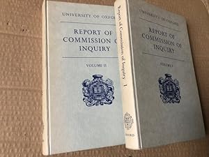 Image du vendeur pour Report of Commission of Inquiry. Volume I Report, Recommendations, and Statutory Appencix. Volume II Statistical Appendix mis en vente par Raymond Tait