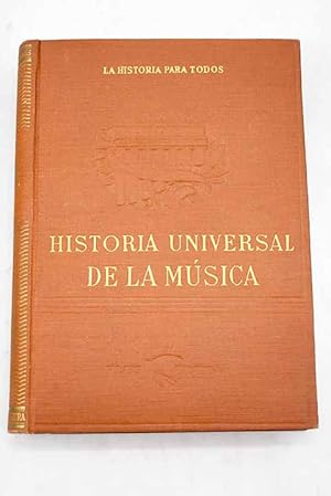 Historia universal de la música