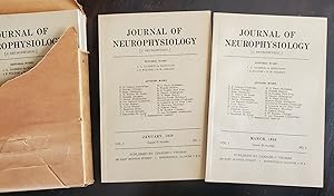 Bild des Verkufers fr JOURNAL OF NEUROPHYSIOLOGY. [J. NEUROPHYSIOL.] Vol. 1. No. 1 ? Vol. 1. No. 6. [6 consecutive issues]. zum Verkauf von Noushin Books & Company