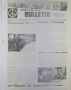 Student Peace Union Bulletin. April 1961