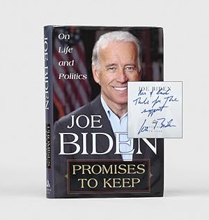 Imagen del vendedor de Promises to Keep. On Life and Politics. a la venta por Peter Harrington.  ABA/ ILAB.