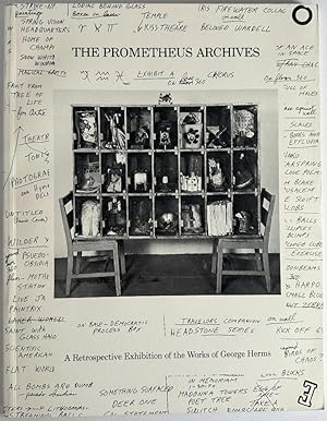 Seller image for The Prometheus Archives: A Retrospective Exhibition of the Works of George Herms for sale by Ivy Ridge Books/Scott Cranin