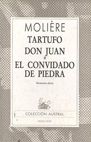 Imagen del vendedor de TARTUFO ; DON JUAN O EL CONVIDADO DE PIEDRA a la venta por Librera Circus