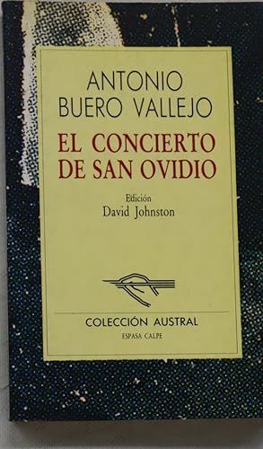 Bild des Verkufers fr EL CONCIERTO DE SAN OVIDIO (AUSTRAL NUEVA 82) zum Verkauf von Librera Circus