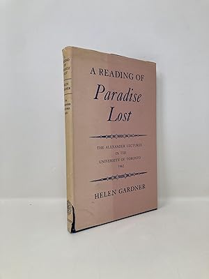Seller image for A Reading of Paradise lost for sale by Southampton Books