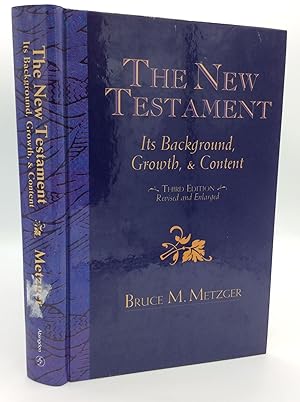 Seller image for THE NEW TESTAMENT: Its Background, Growth, and Content for sale by Kubik Fine Books Ltd., ABAA