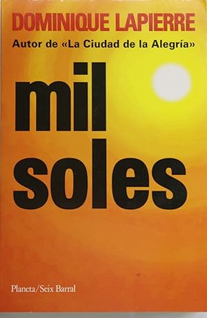 Imagen del vendedor de Mil soles a la venta por Librera Alonso Quijano